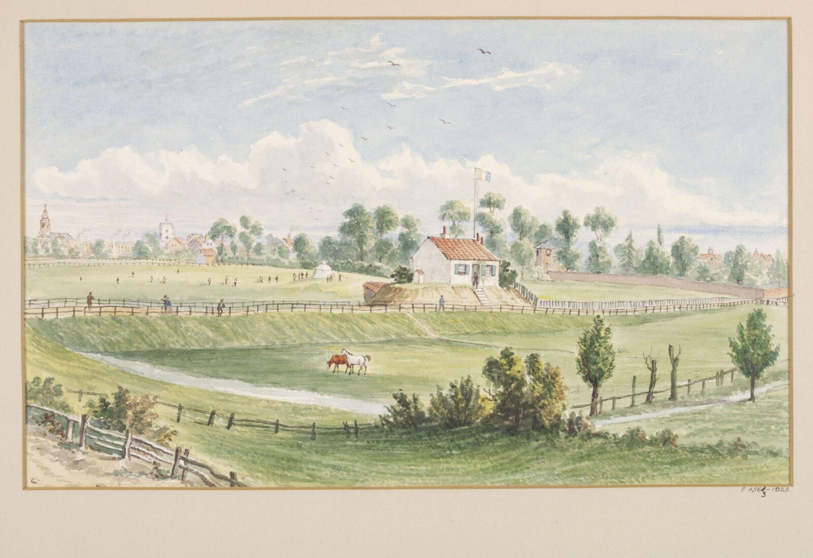 Watercolour, C. H. Matthews, 1856