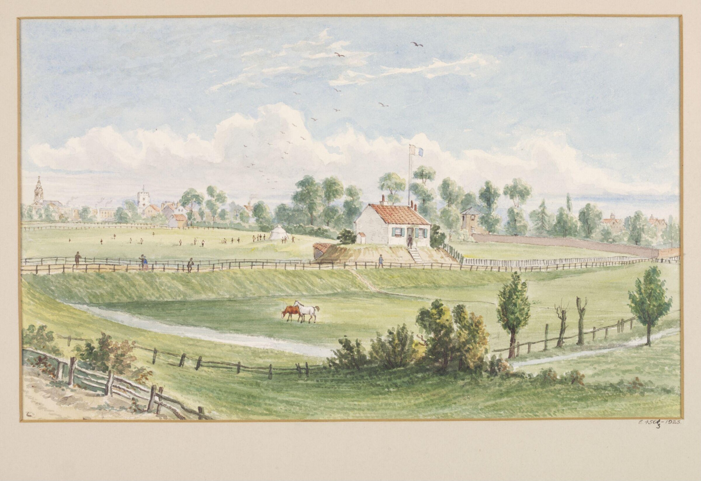 Watercolour, C. H. Matthews, 1856