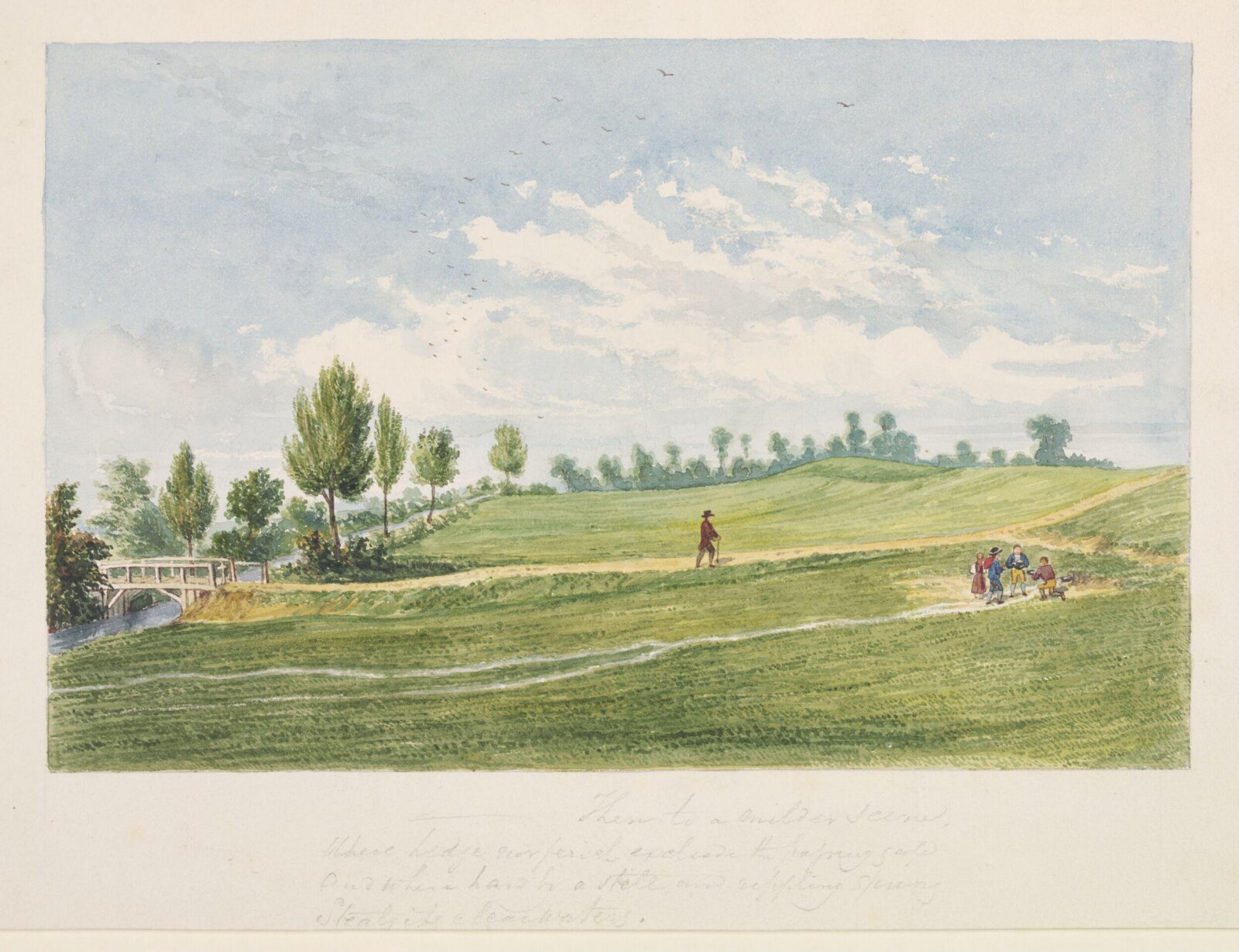 Watercolour, C. H. Matthews, 1856