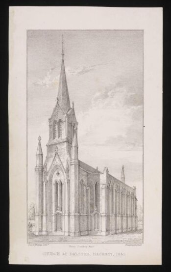 Church at Dalston, Hackney, 1841