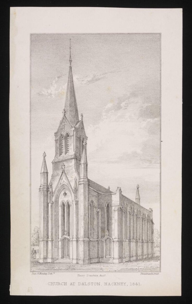Church at Dalston, Hackney, 1841 top image