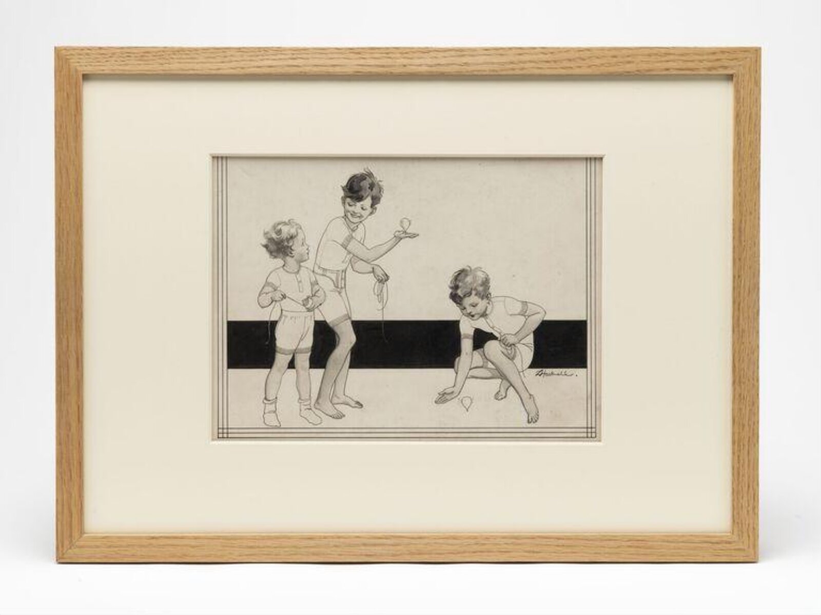Drawing, Lilian Hocknell, ca. 1925