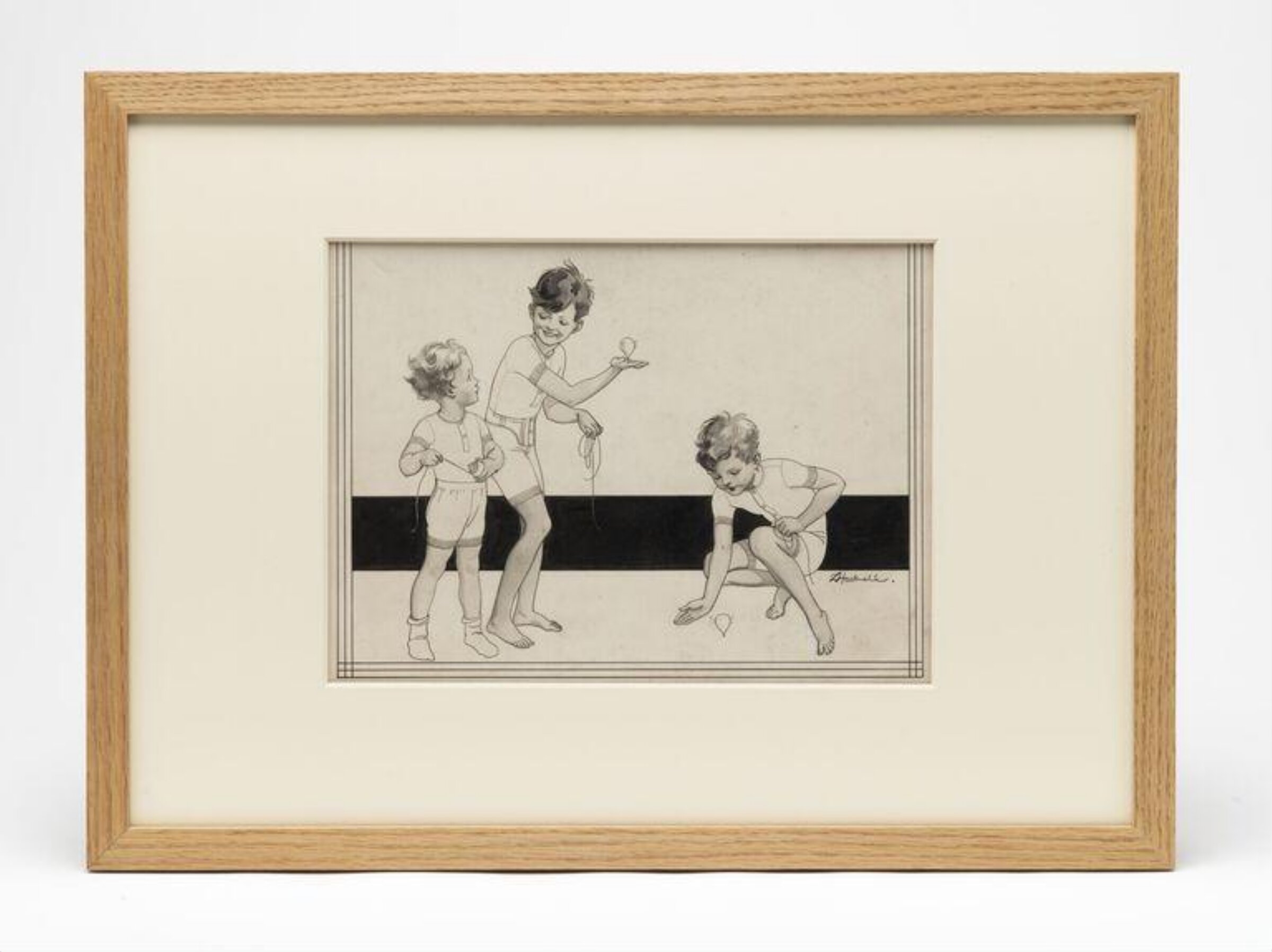 Drawing, Lilian Hocknell, ca. 1925