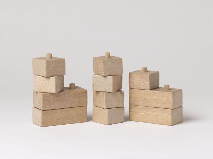 Pegged Bricks (1930s) by Johann Friedrich Morgenstern