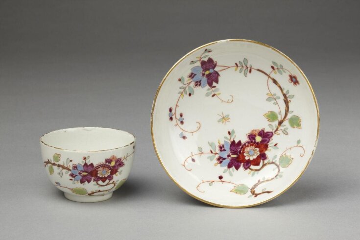 Tea Bowl and Saucer top image