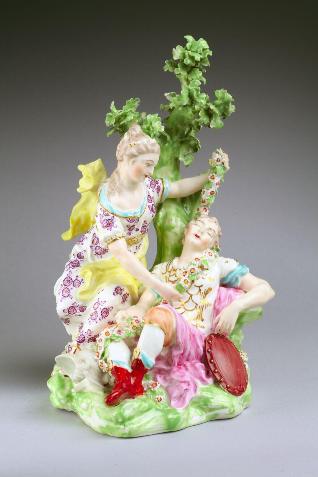 Rinaldo and Armida, Derby Porcelain Factory, ca. 1775
