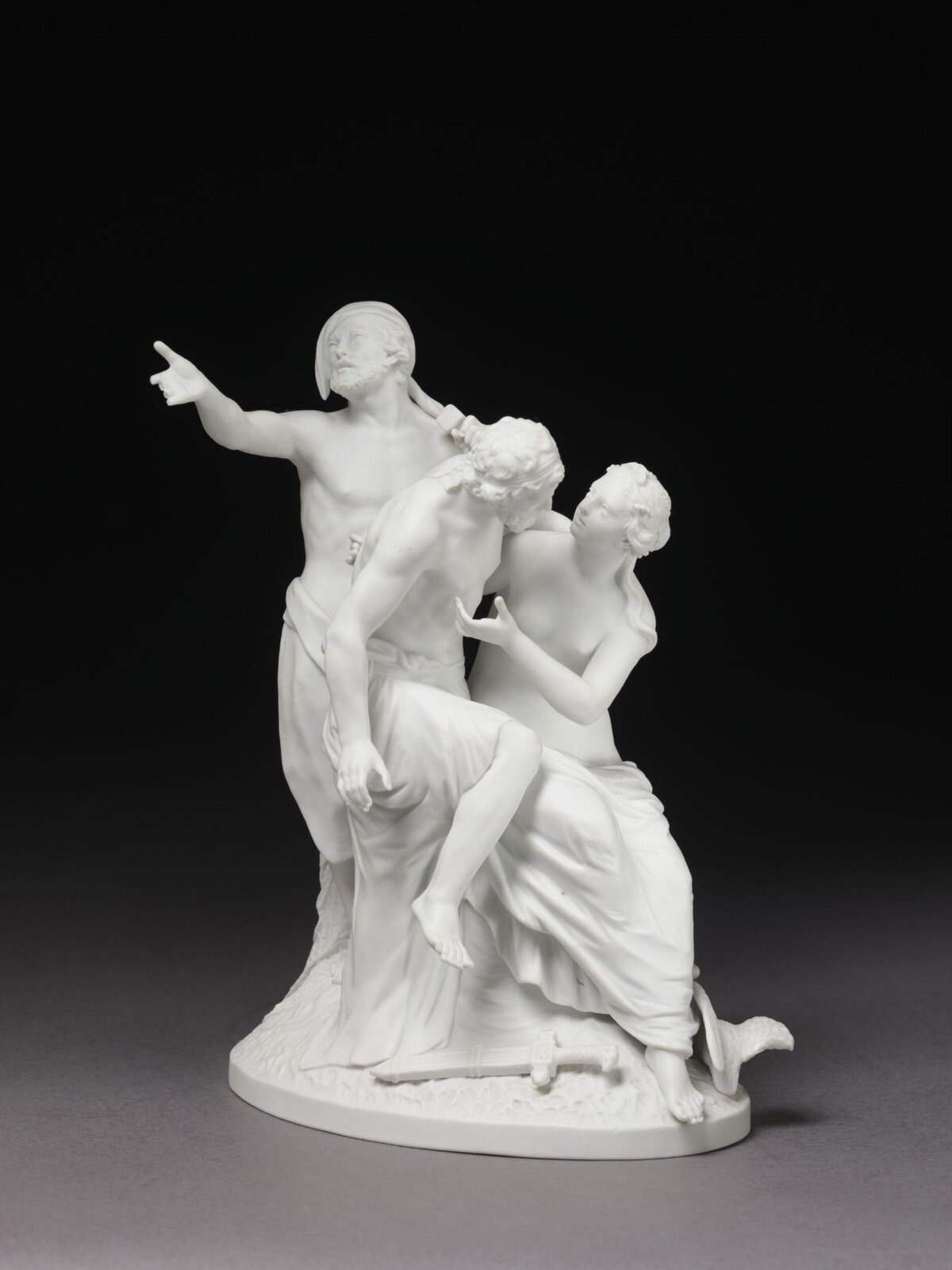 Figure group, Johann George Müller, ca. 1790