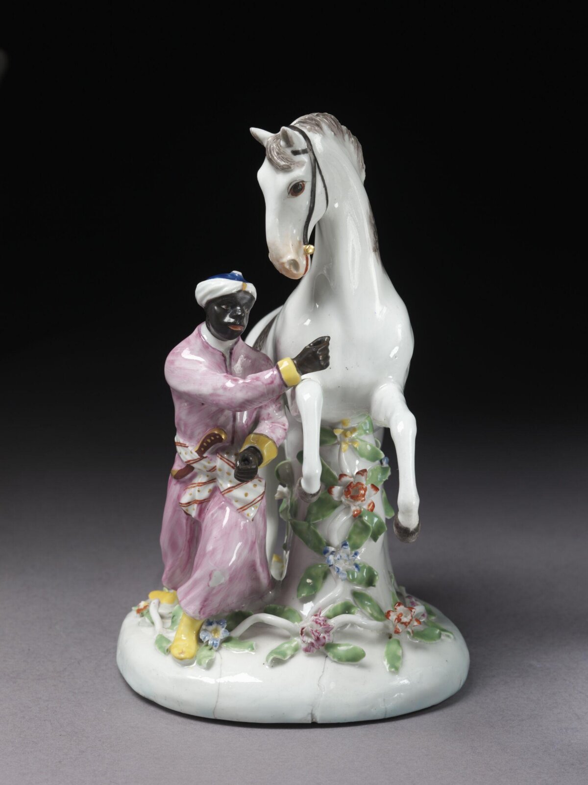 Figure group, Vauxhall porcelain factory, ca. 1753-55