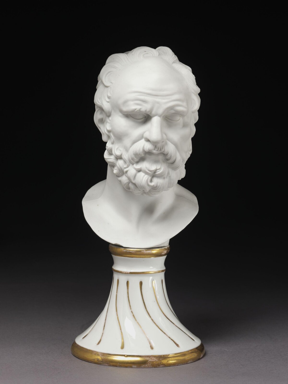 Bust, Fürstenberg Porcelain, late 18th century