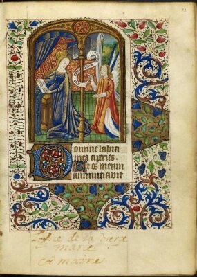 Manuscript, Book of Hours, Use of Lisieux, in Latin
