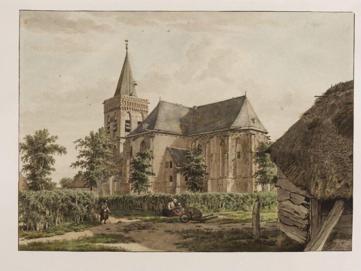 View of the Oude Kerk at Ede in Gelderland top image