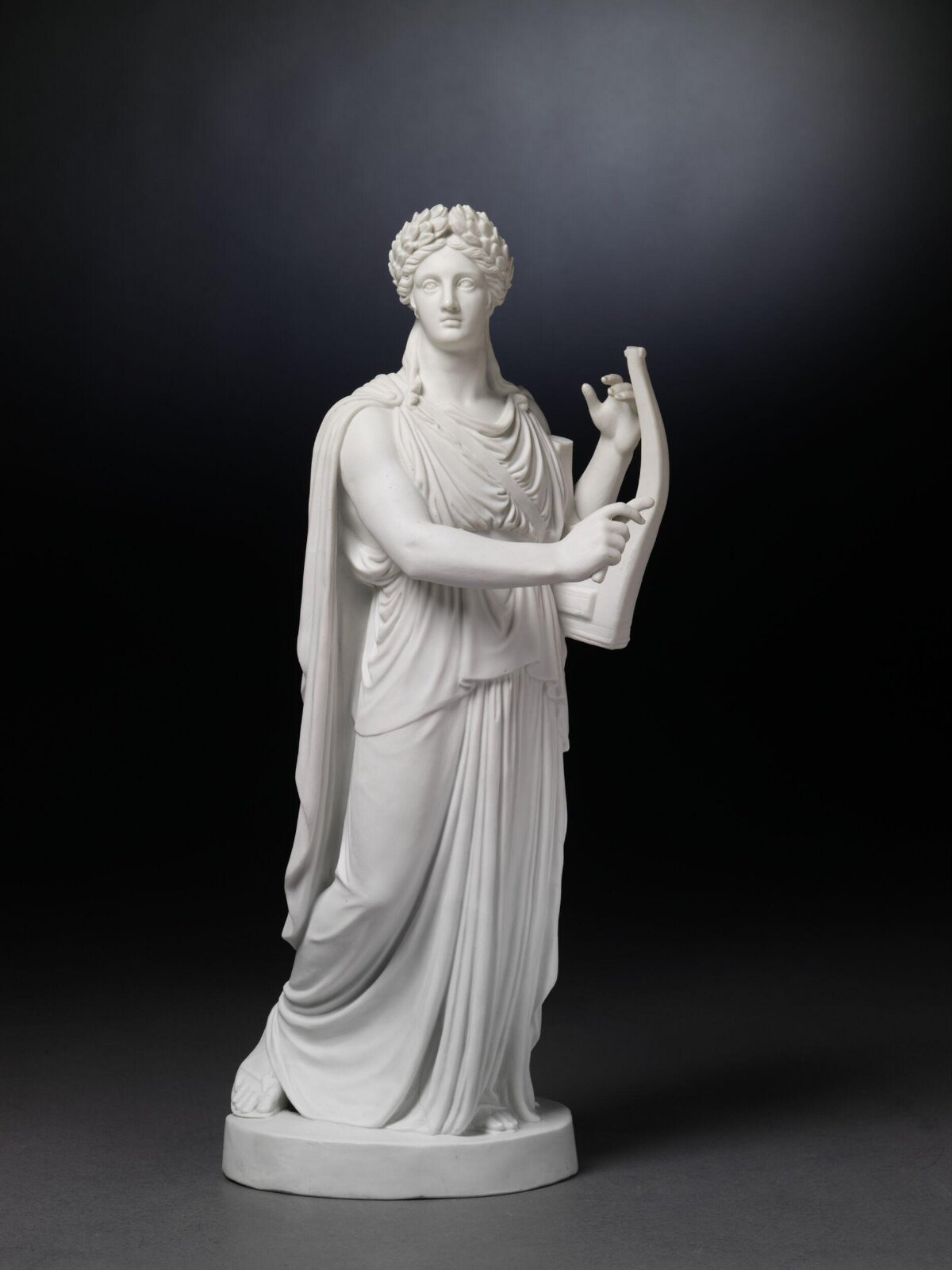 Apollo Citharoedus, Royal Copenhagen, ca. 1870