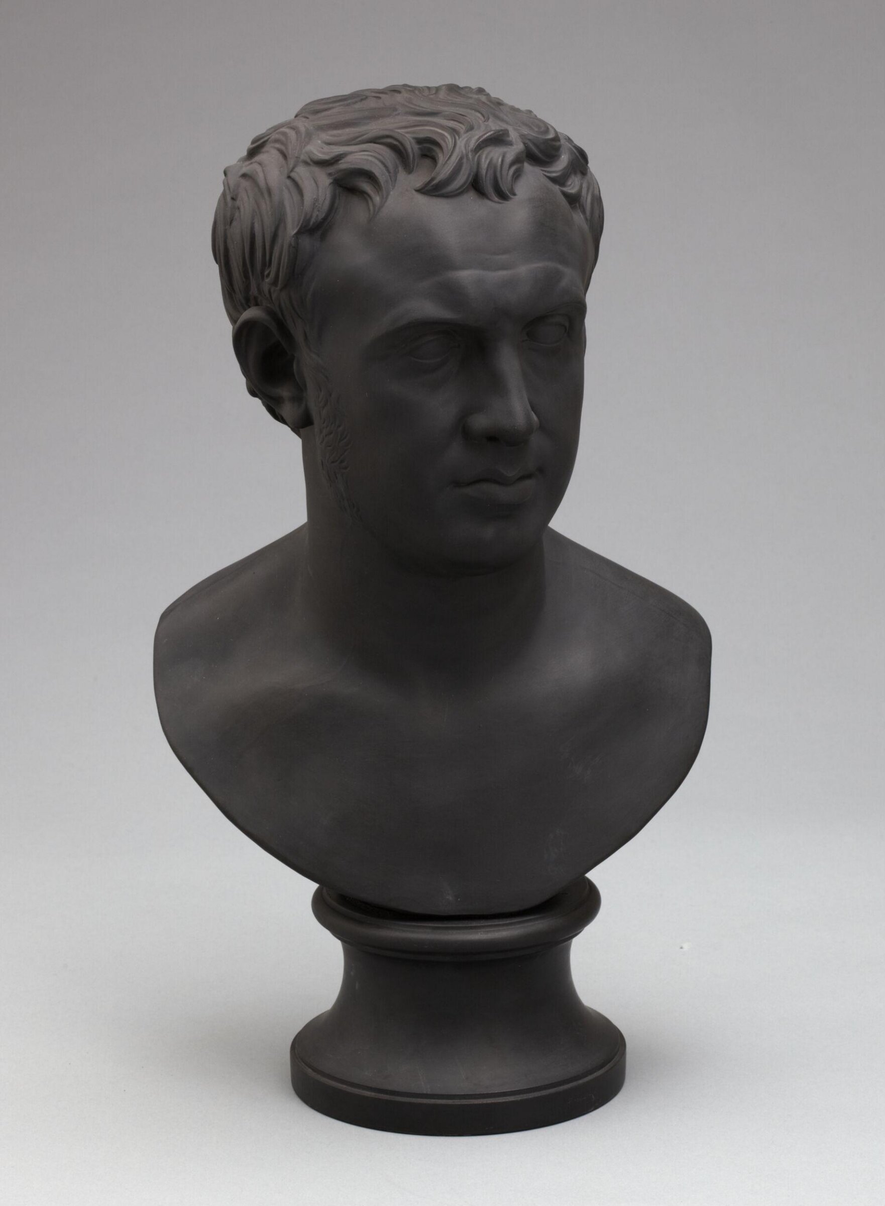 Bust of Cato the Younger, Josiah Wedgwood and Sons, ca. 1785