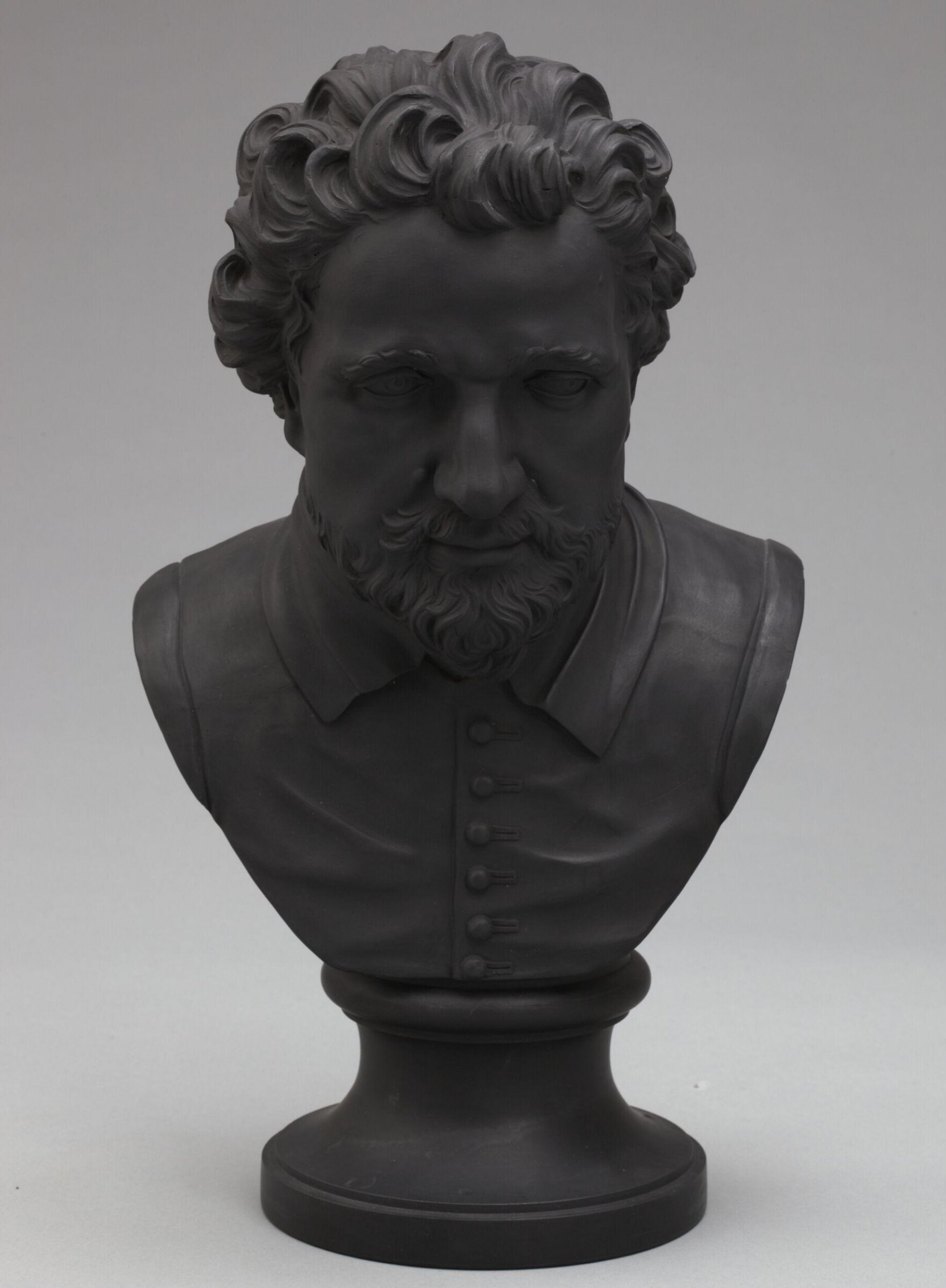 Bust of Ben Johnson, Josiah Wedgwood and Sons, ca. 1785