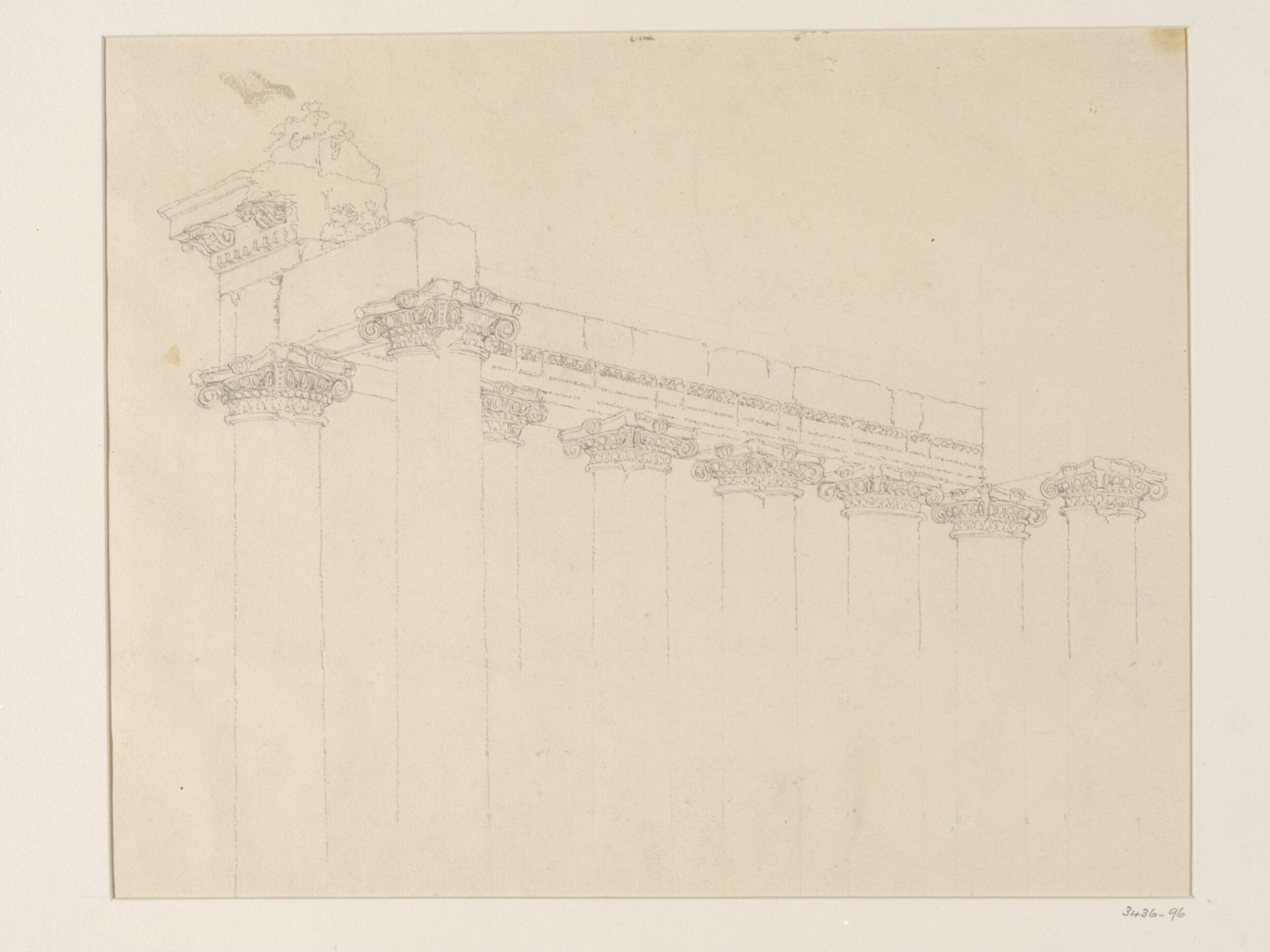 Ancient ruins in and near Rome, J. Cousins, 1778-9