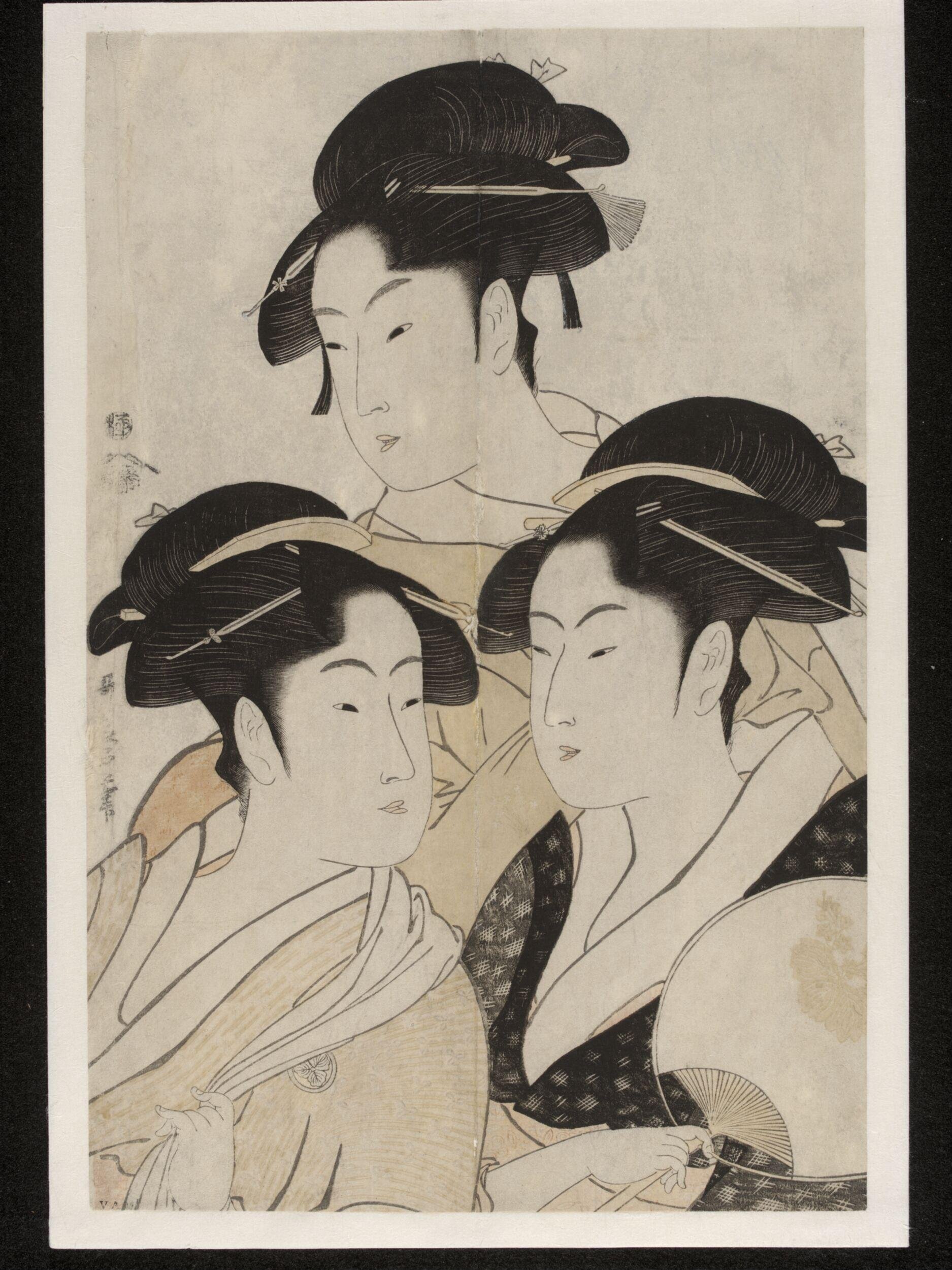 Untitled by Kitagawa Utamaro — Japanese Print, ca. 1793