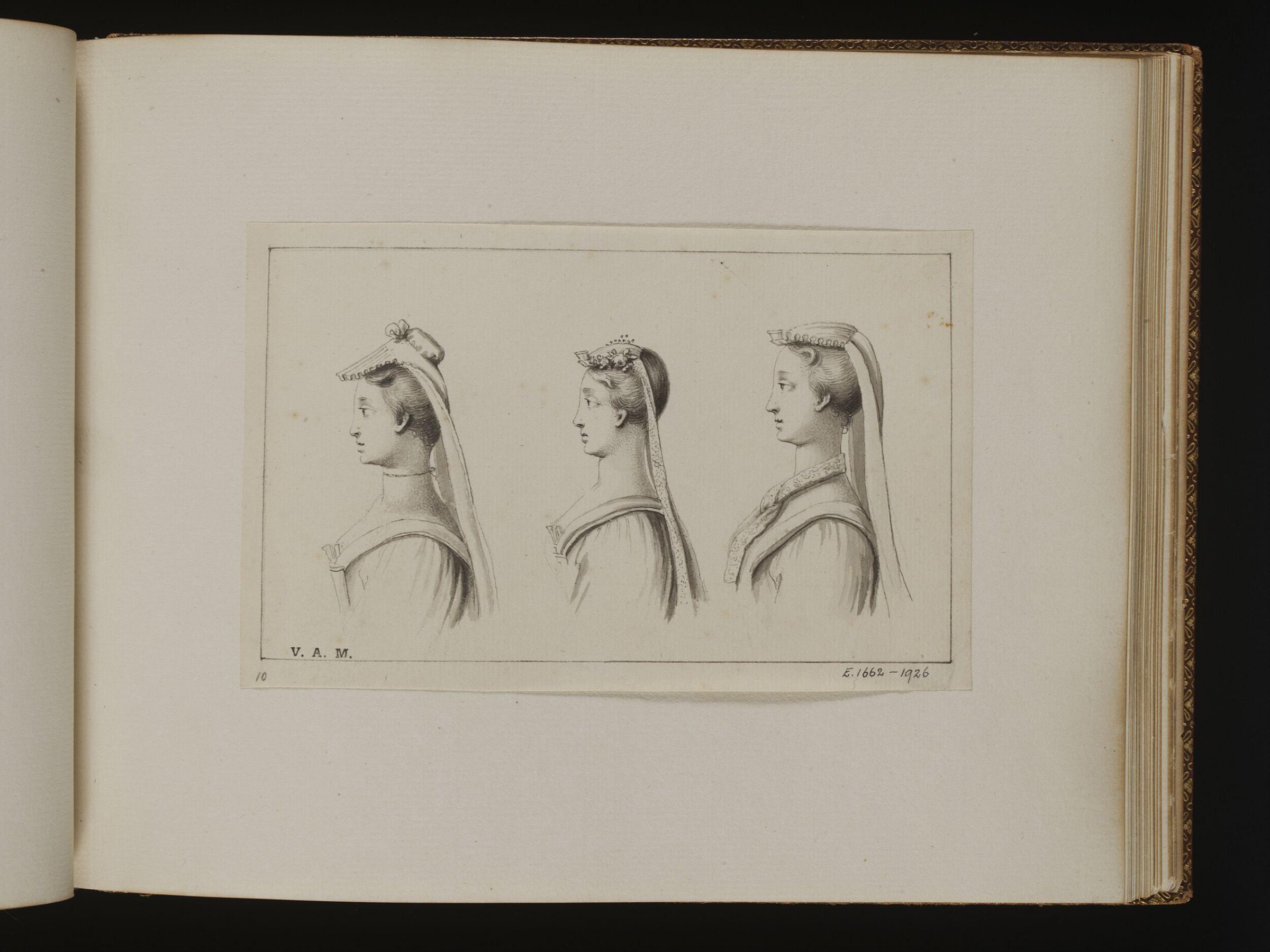 The Exact Dress of the Head, Bernard Lens, 1725-1726