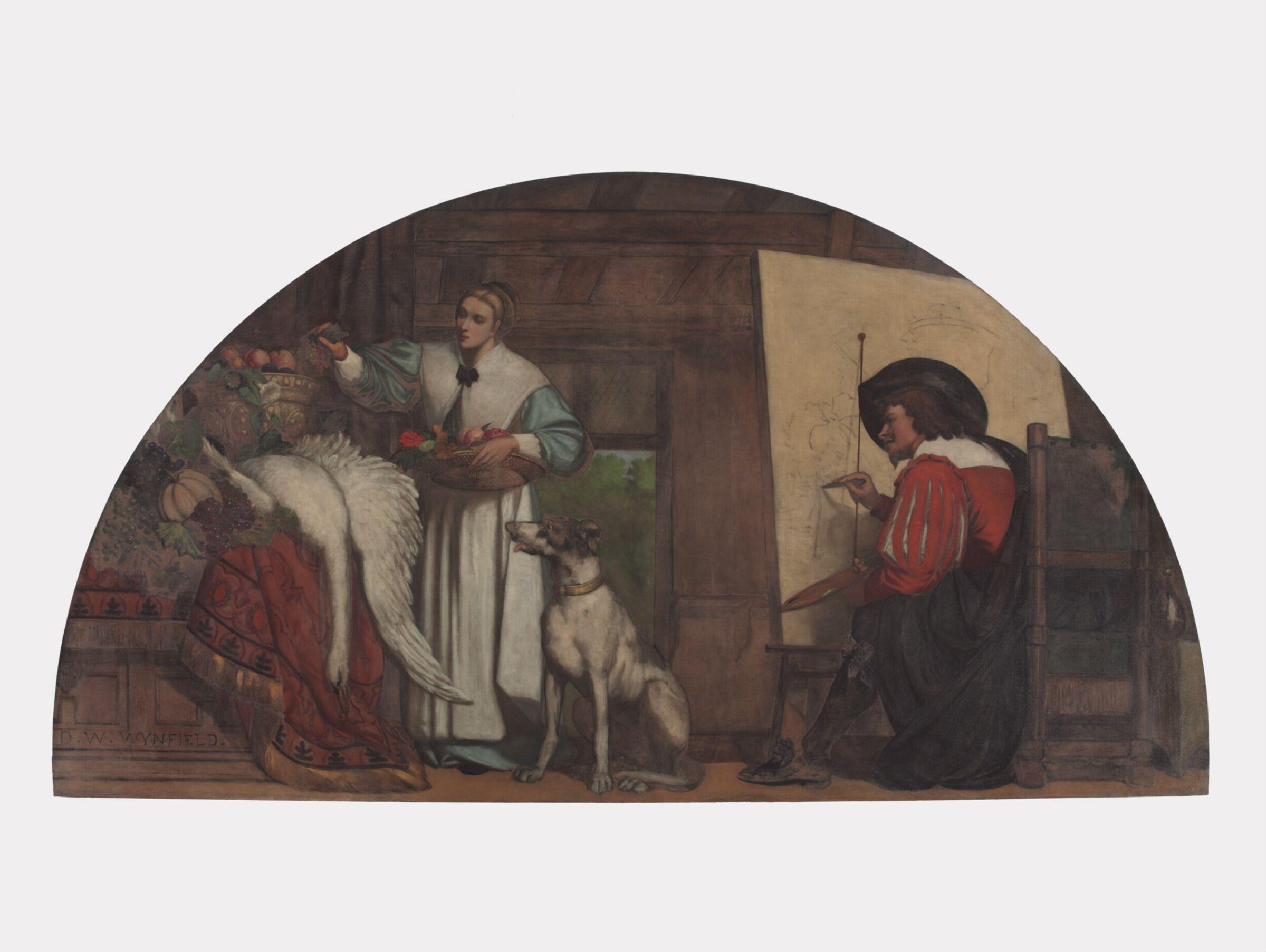 Drawing from Still Life, David Wilkie Wynfield, 1868