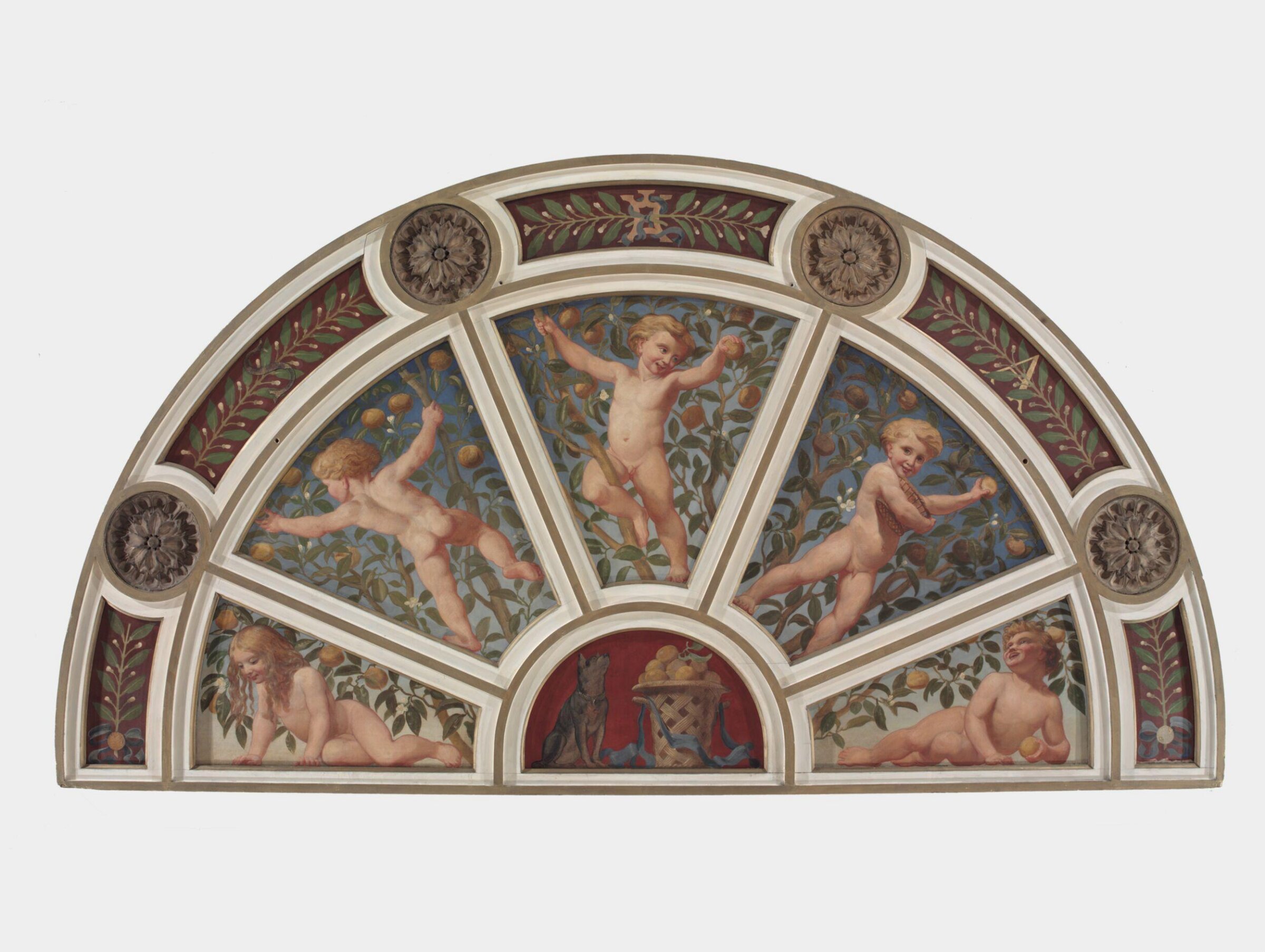 Composition of children, Francis Wollaston Moody, ca.1865-74