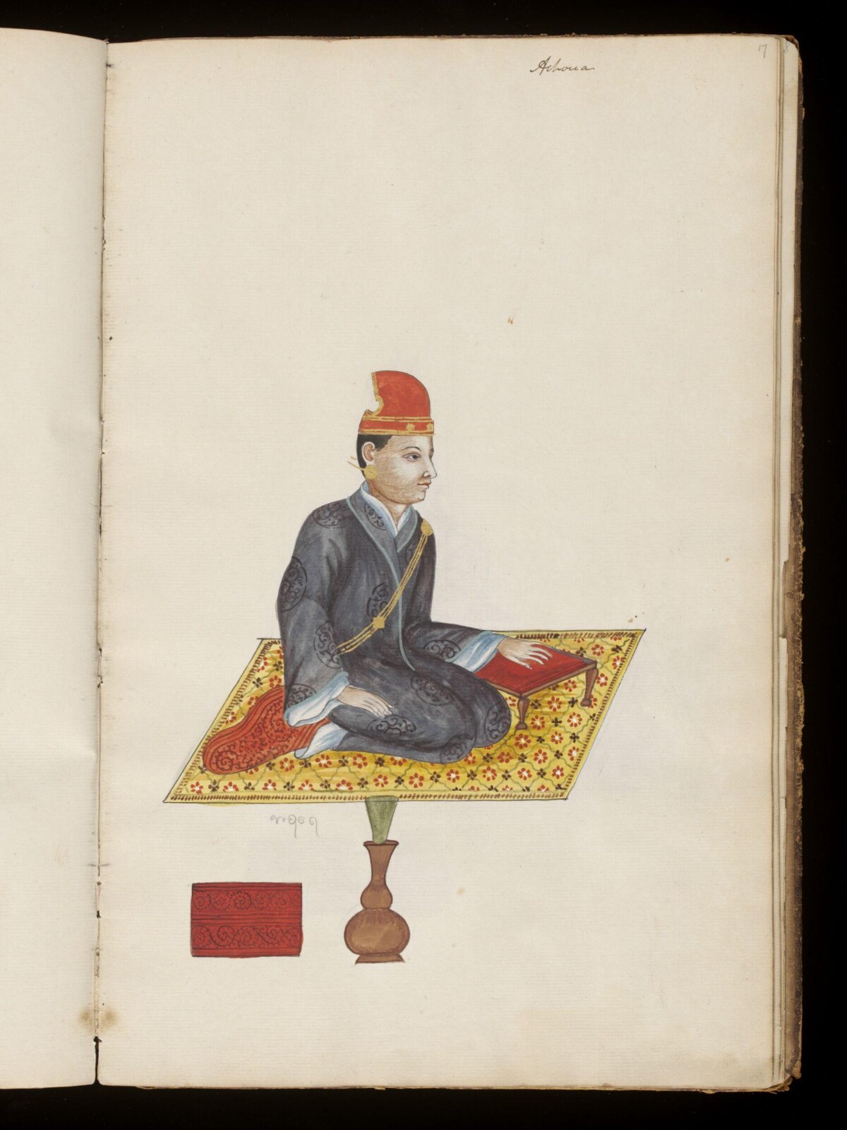 Watercolour drawing, 1857-1885