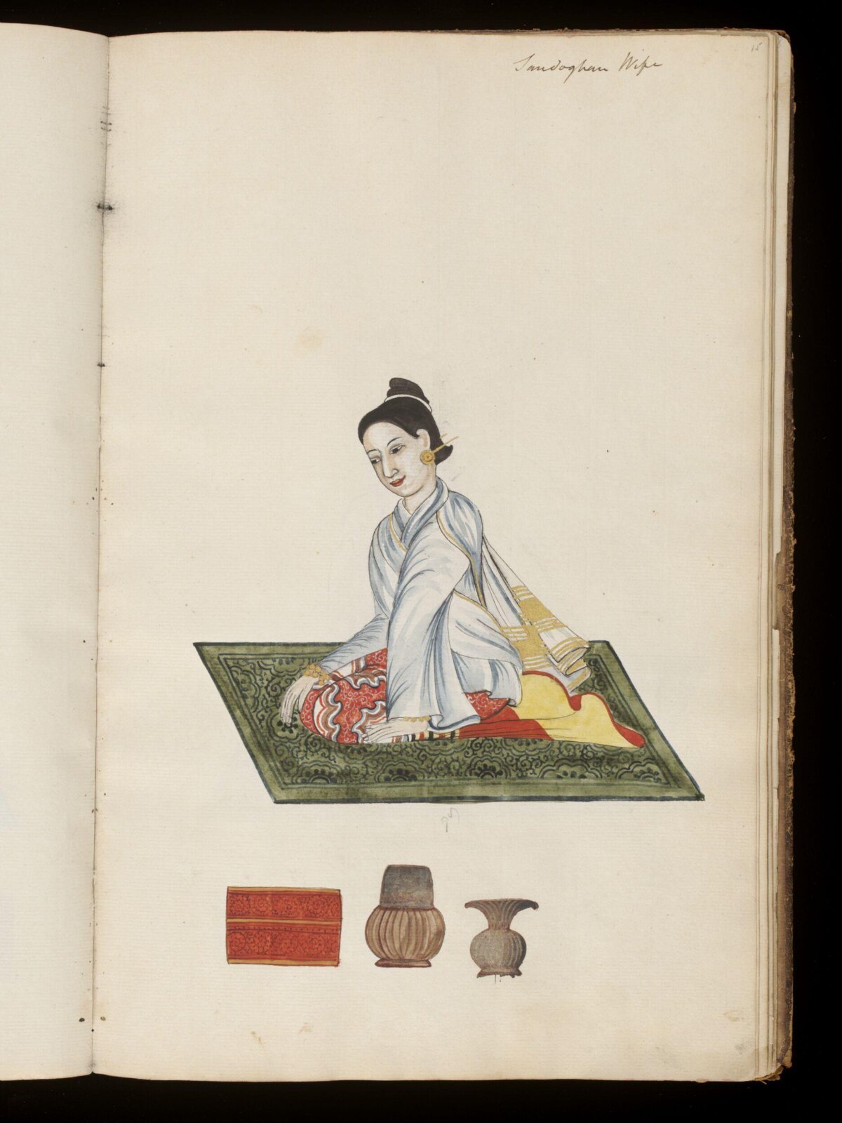 Watercolour drawing, 1857-1885