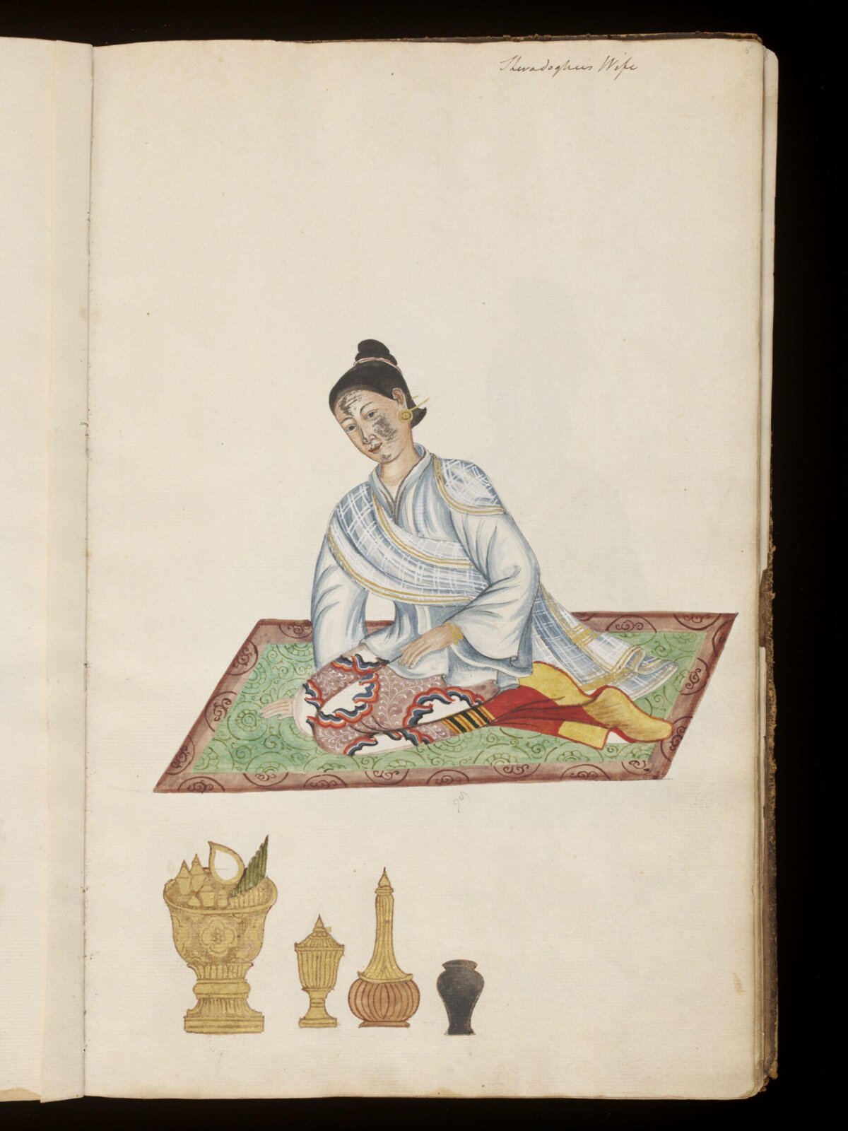 Watercolour drawing, 1857-1885