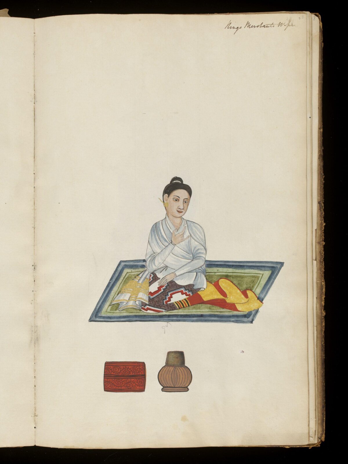 Watercolour drawing, 1857-1885