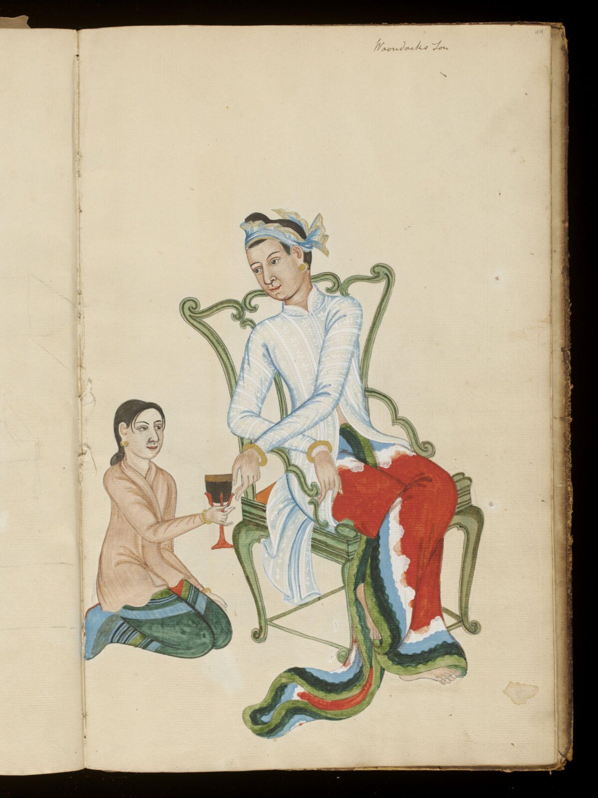 Watercolour drawing, 1853-1885