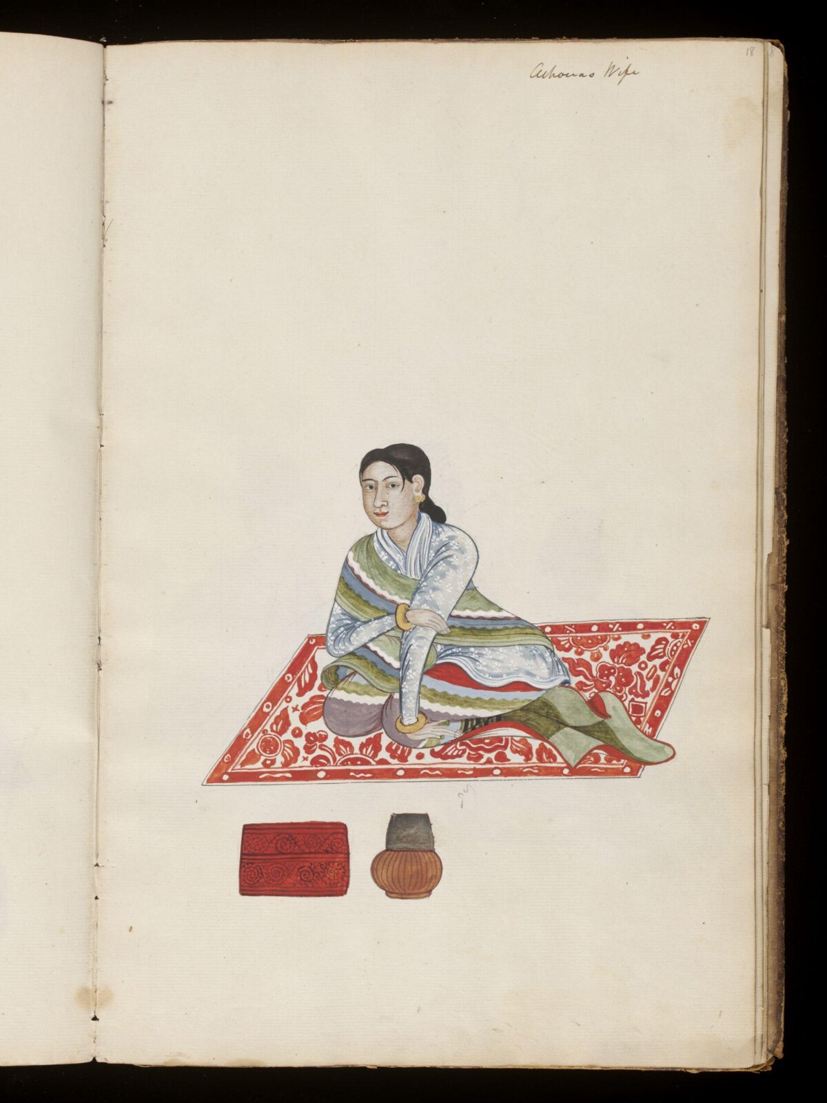 Watercolour drawing, 1857-1885
