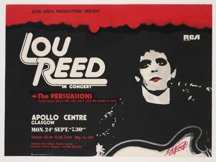 Lou Reed in concert top image
