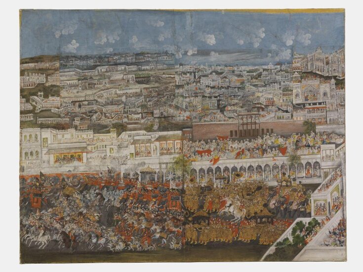 A Procession of Ghazi ud-Din Haider through Lucknow top image