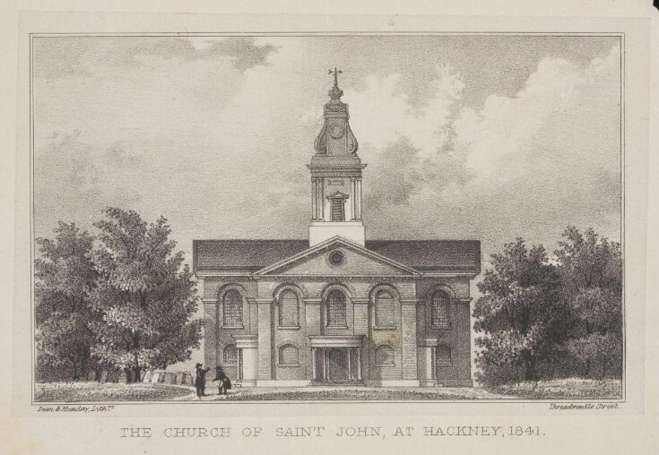 The Church of Saint John, at Hackney, 1841 top image