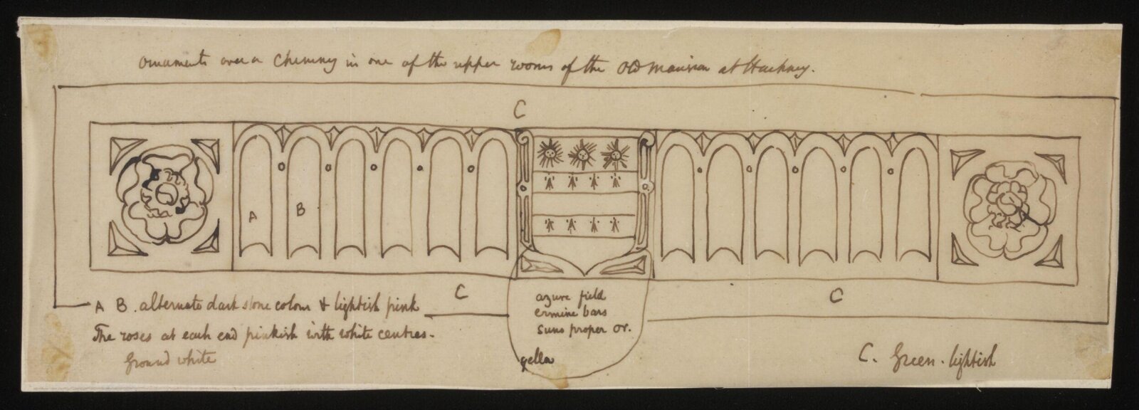 Drawing, early 19th century