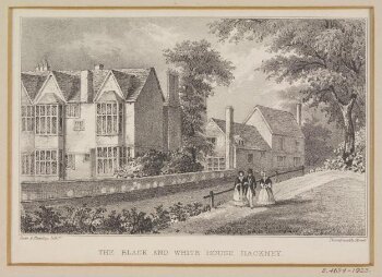 The Black and White House, Hackney.