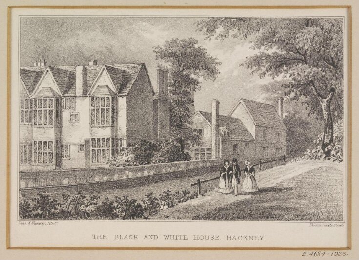 The Black and White House, Hackney. image