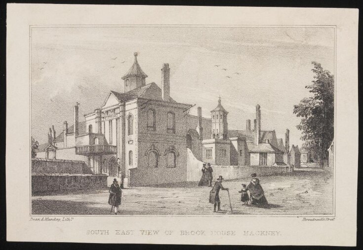South east view of Brooke House, Hackney image