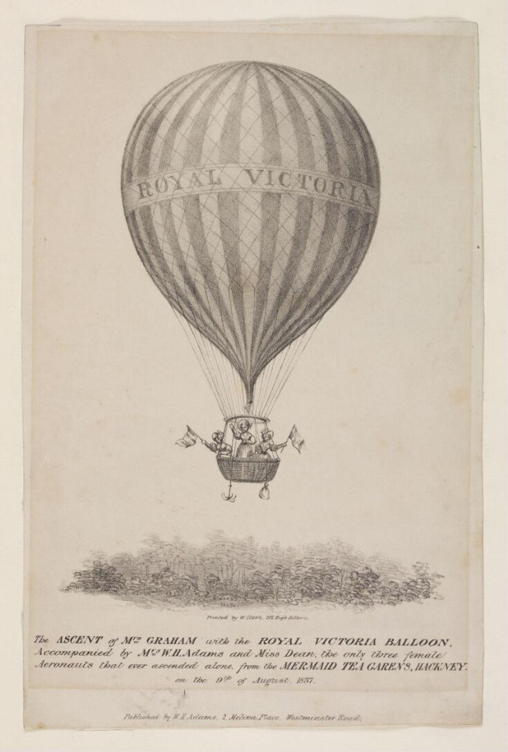 The Ascent of Mrs Graham with the Royal Victoria Balloon top image