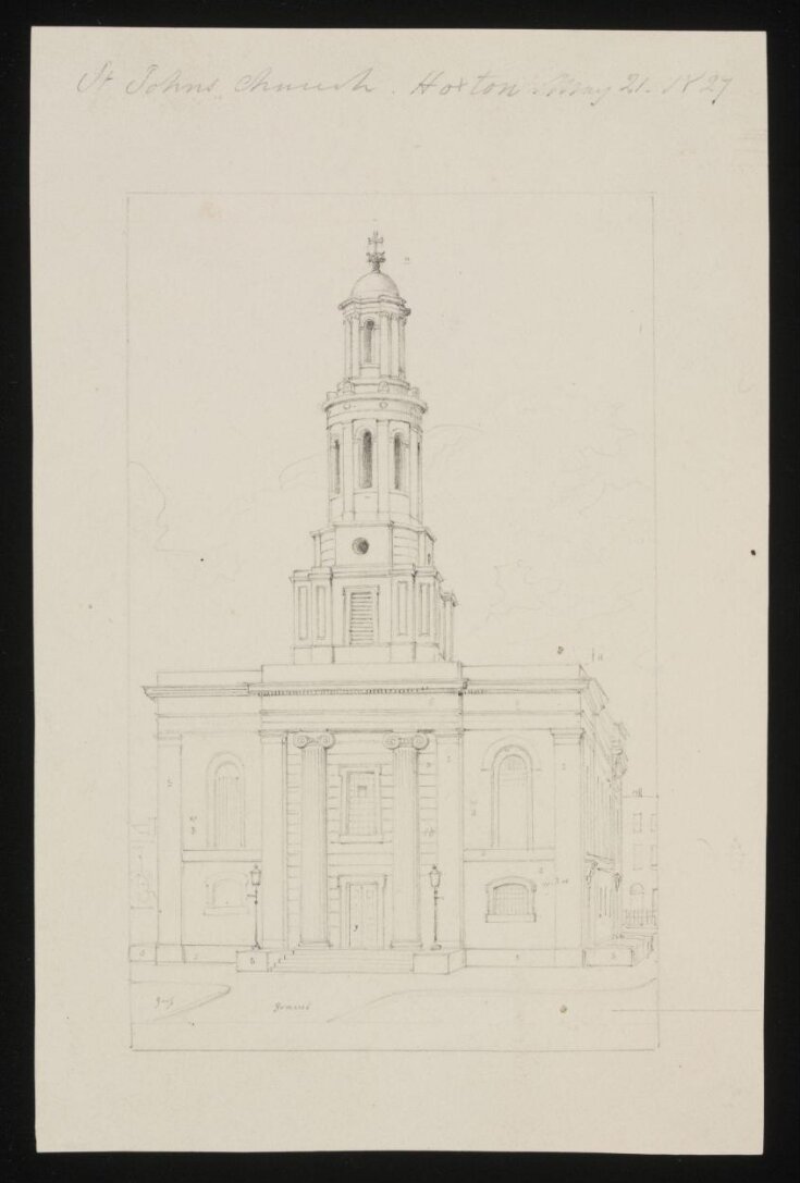St. John's Church, Hoxton, May 21 1827 top image