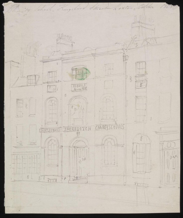Charity School, Kingsland Street, Hoxton, October 1845 top image