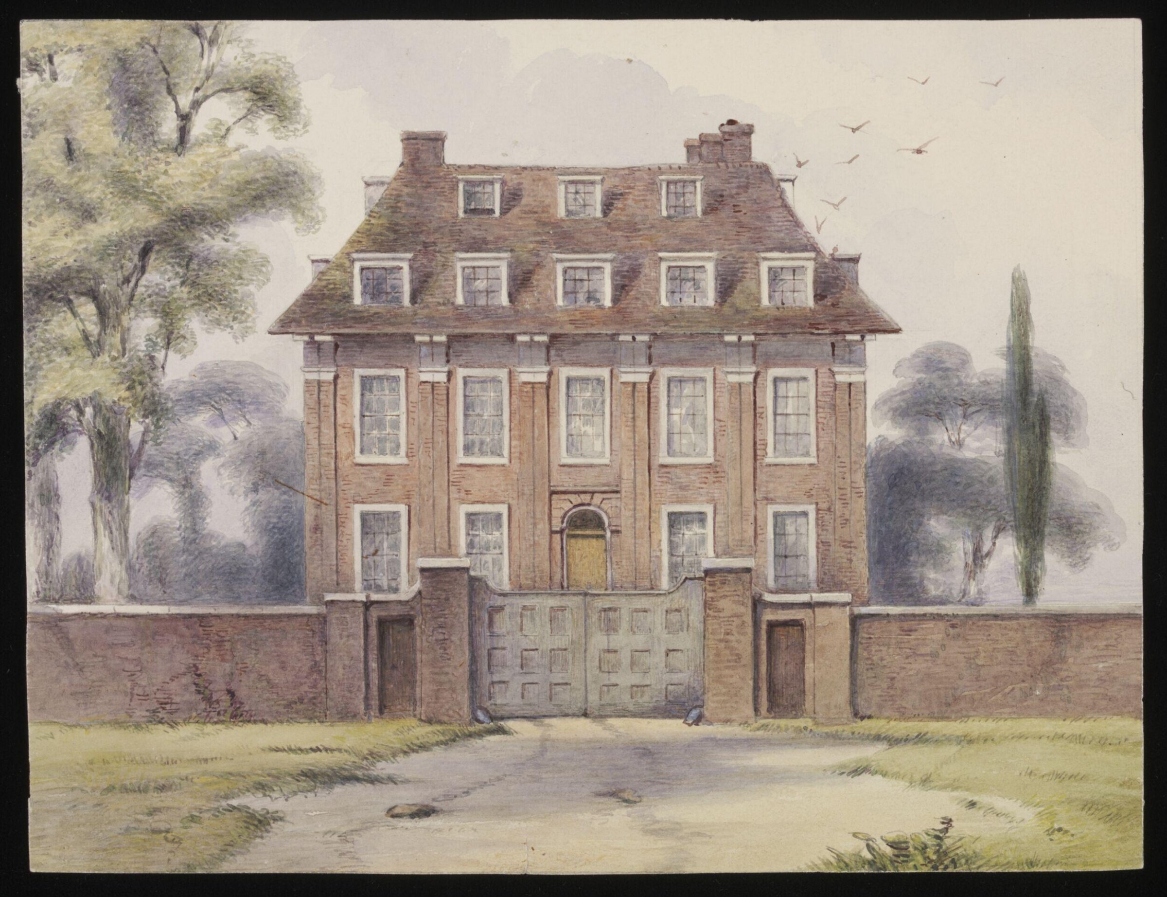 Watercolour, Thomas Hosmer Shepherd, ca. 1830
