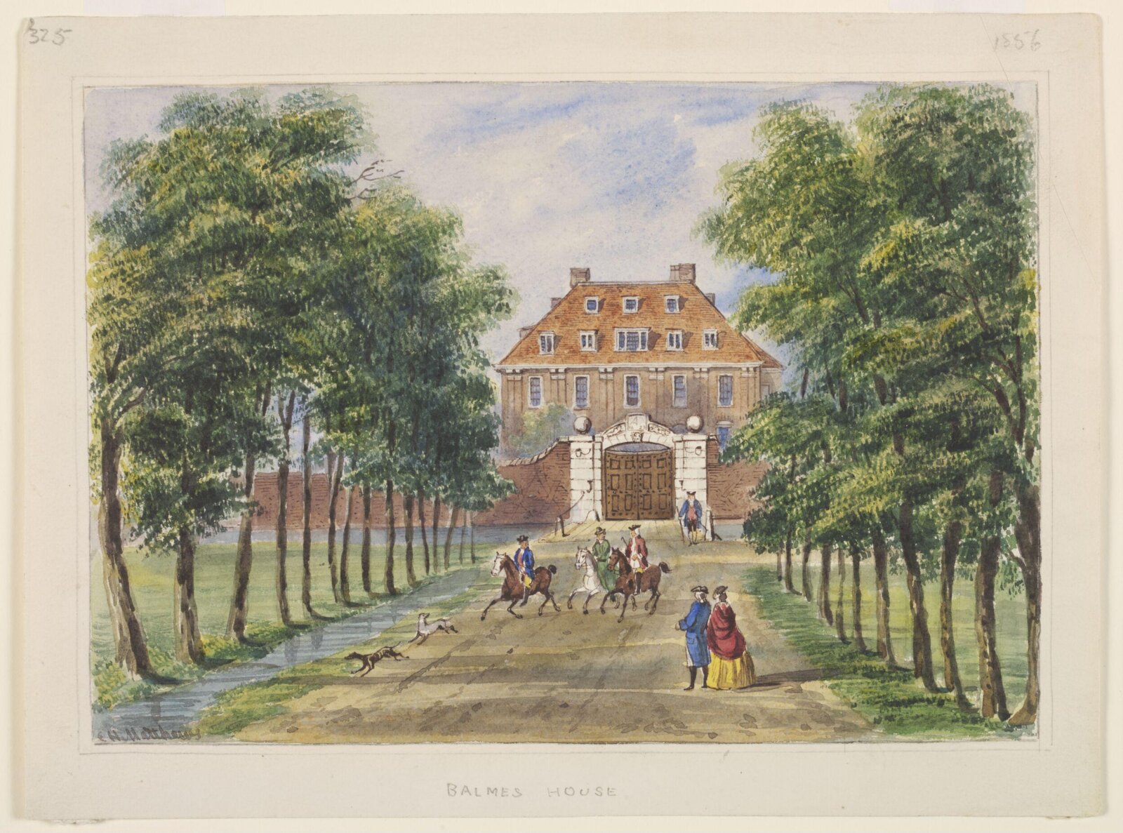 Balmes House, E. H. Matthews, ca. 1855