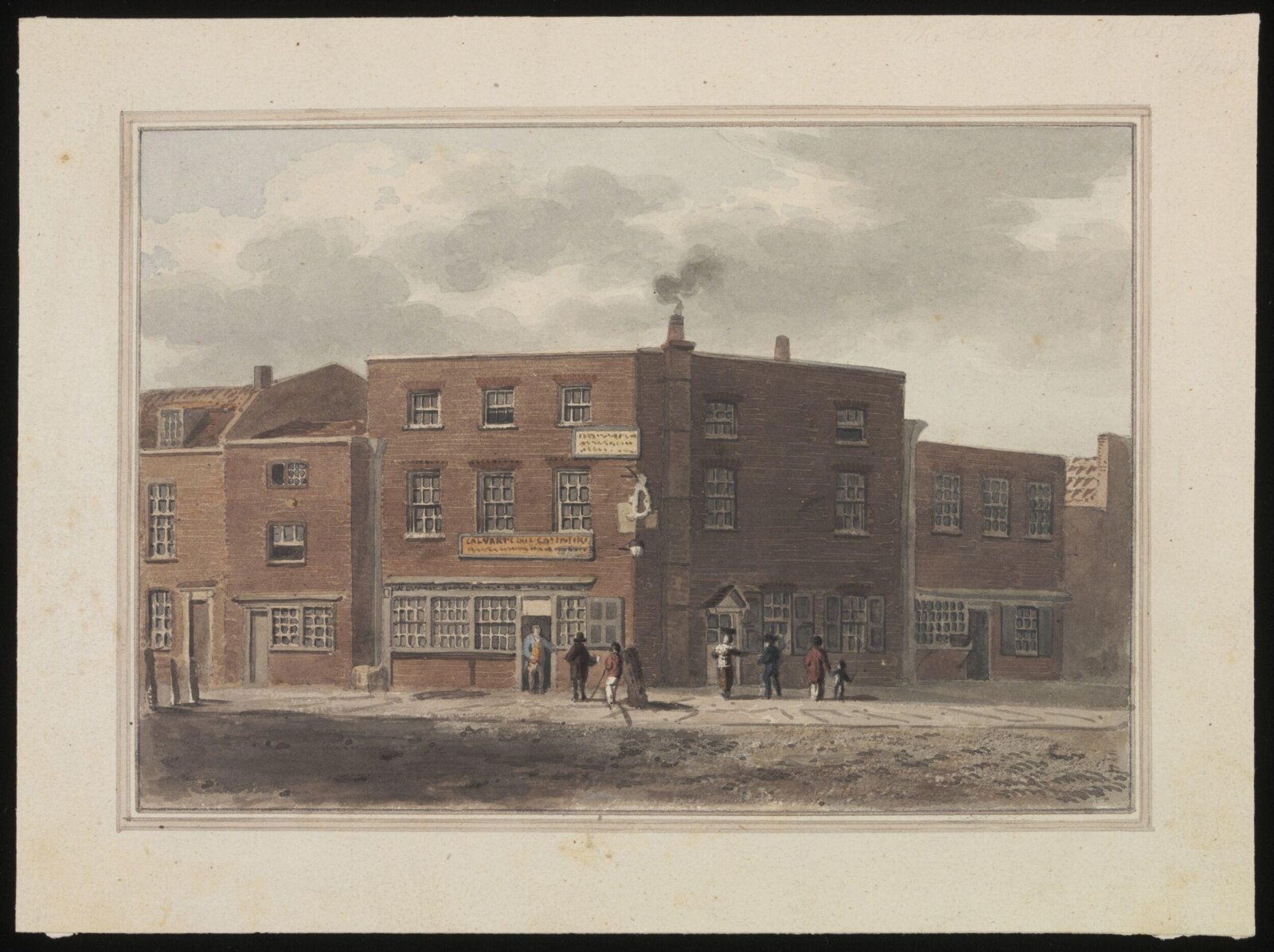 Watercolour, ca. 1840