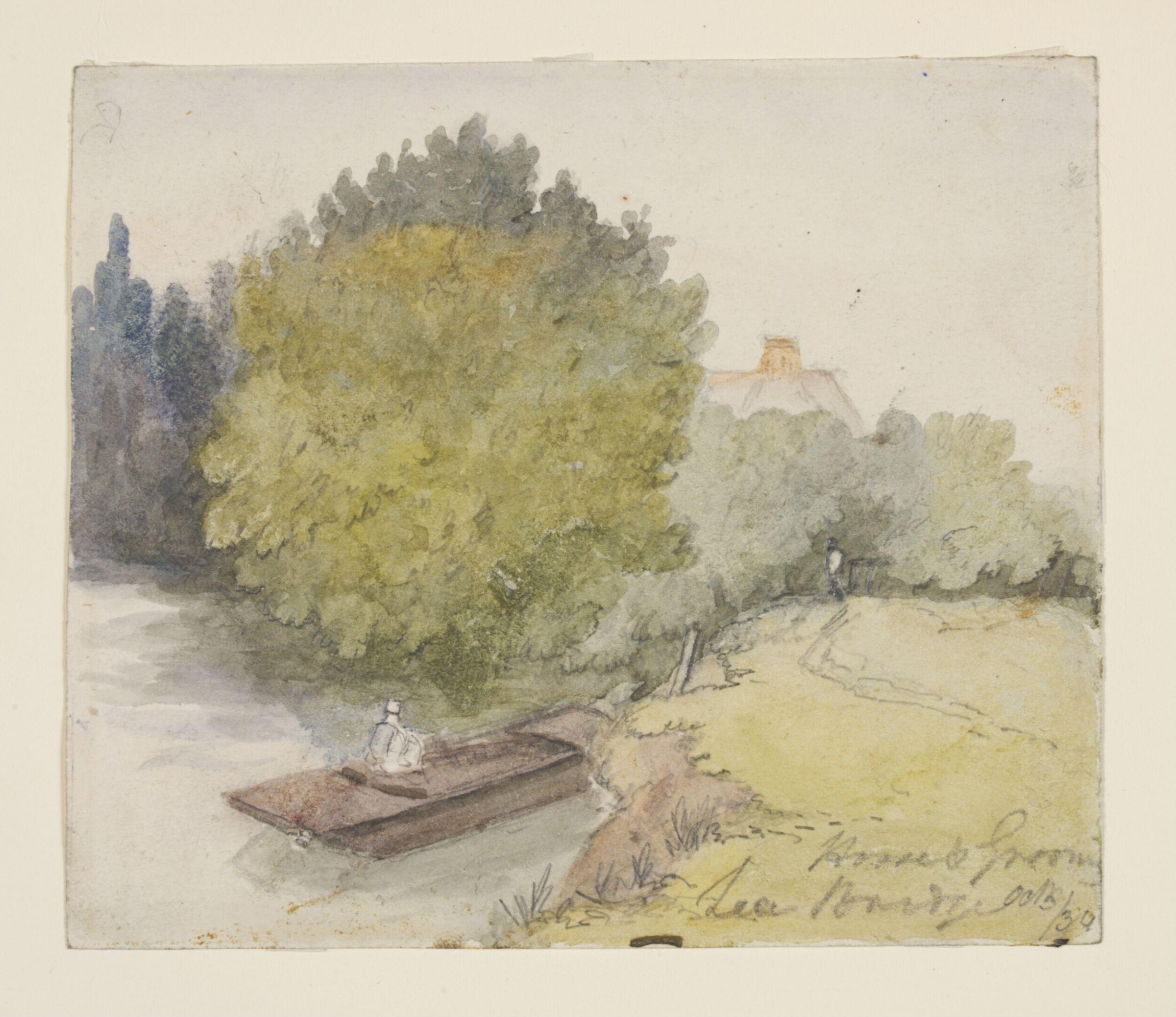 Horse and Groom Fishery, near Lea Bridge, Thomas Hosmer Shepherd, 1830