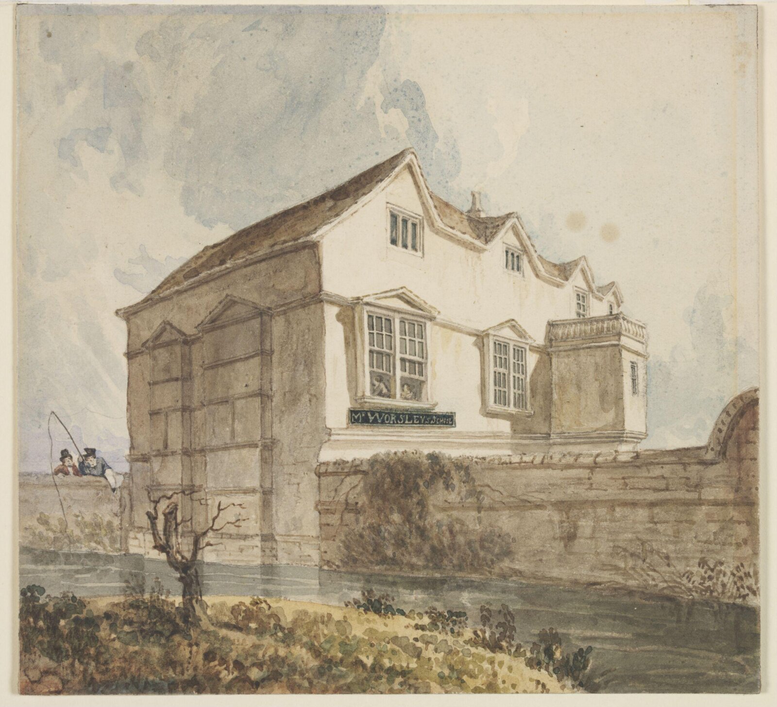 Barber's Barn, Hackney, ca. 1800