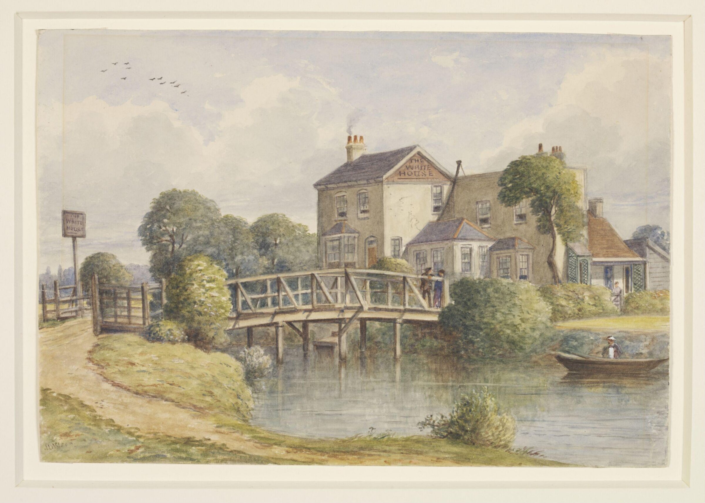 The White House, Hackney Marsh, J. T. Wilson, August 1869