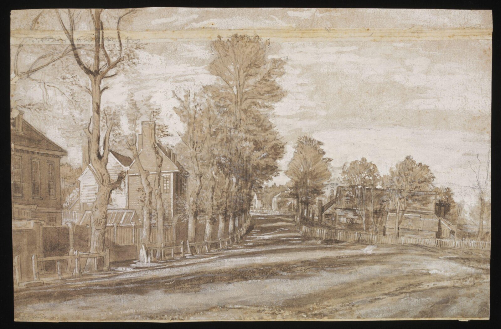 Drawing, F. L. Lewis, ca. 1810