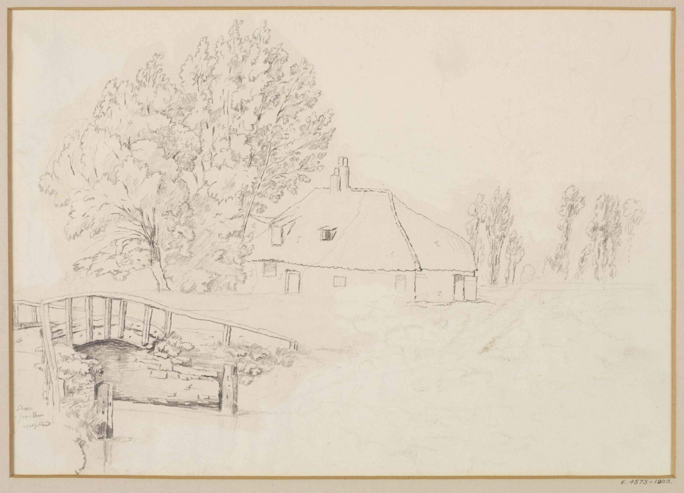 A cottage near Lee Bridge, Thomas Hosmer Shepherd, 1831