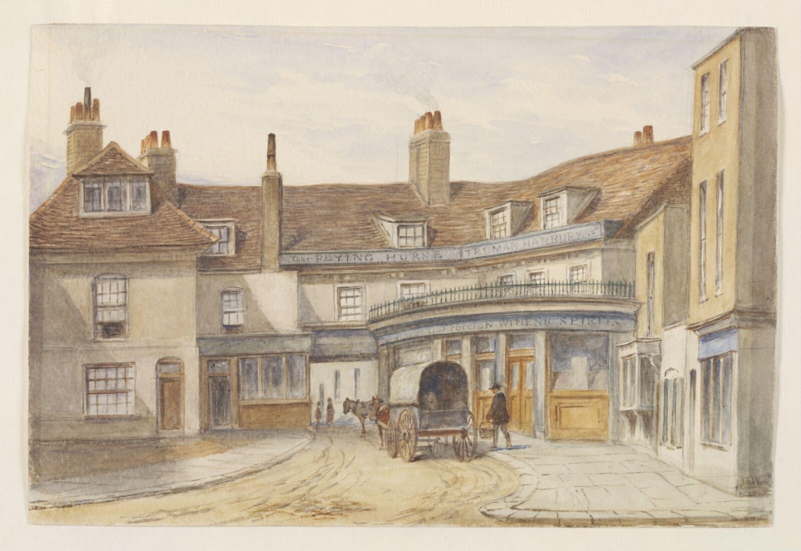 The Flying Horse, Hackney, J. T. Wilson, 1869