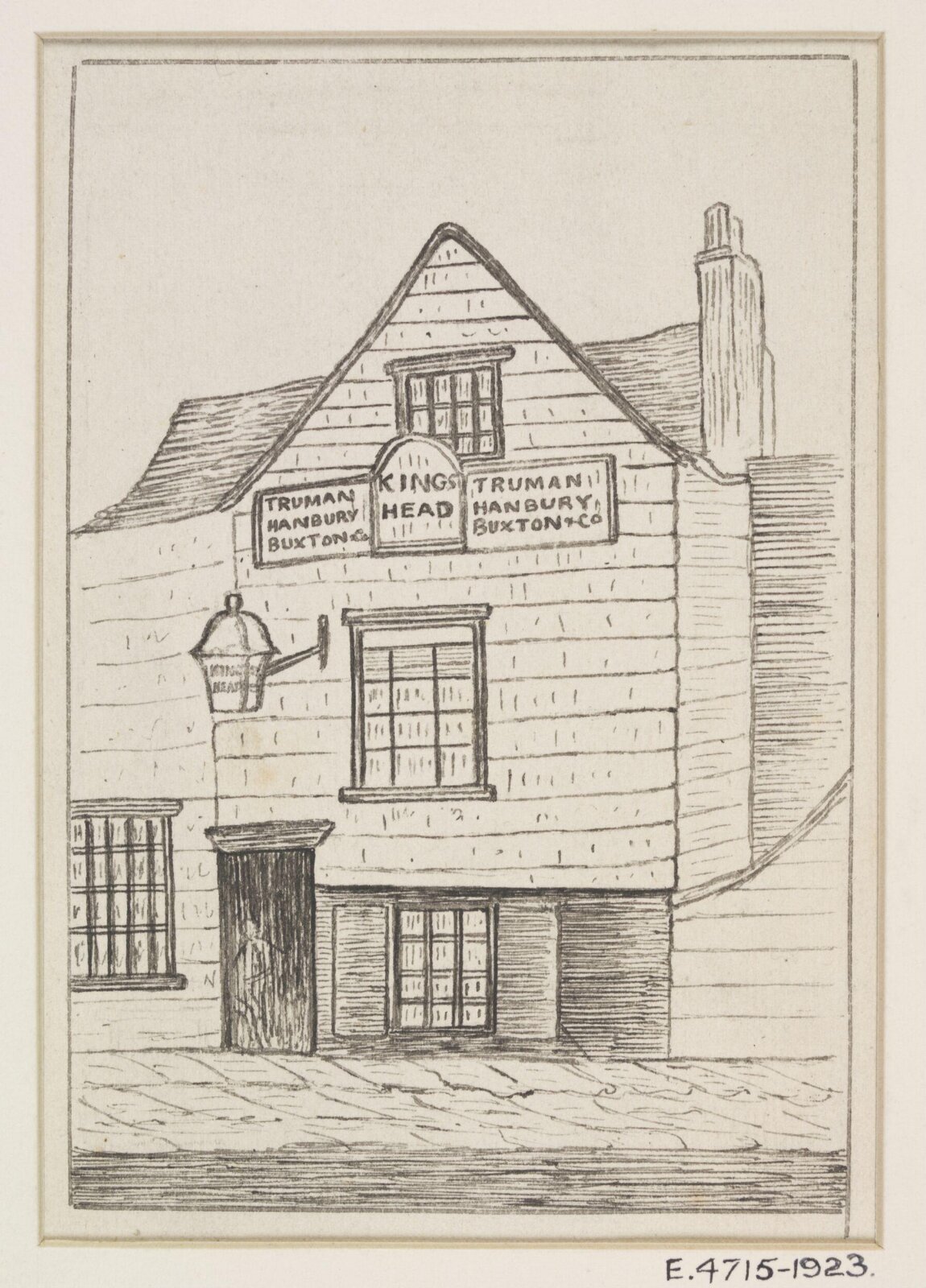 The King's Head, Hackney, ca. 1850