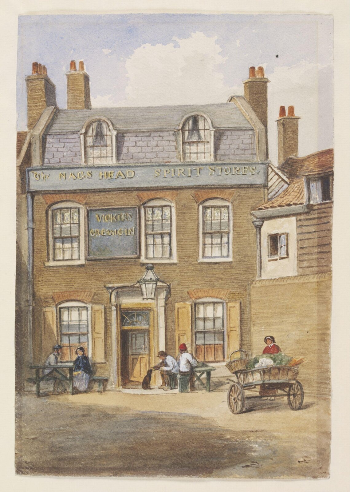 The Nag's Head, Hackney Road, J. T. Wilson, 1867